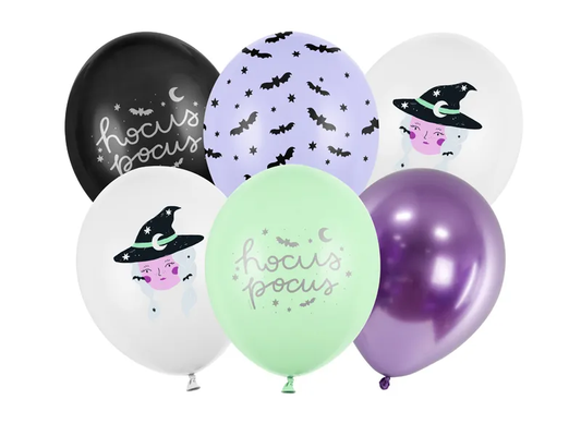 6 luftballon hexe hocus pocus