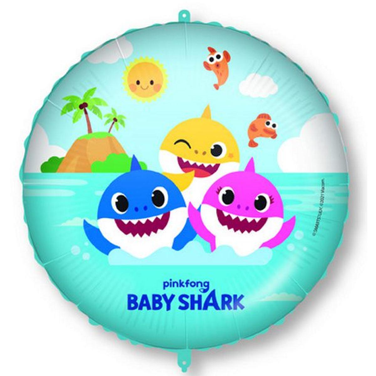 Baby shark Folienballon 45 cm