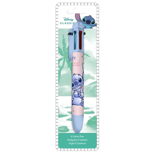 Disney Lilo und Stitch Kugelschreiber mit 6 unterschiedlichen Farben