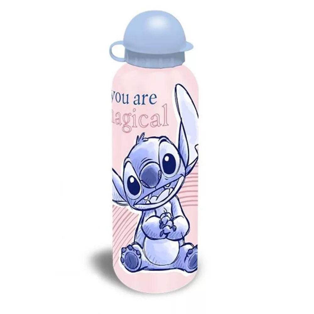 Disney Lilo and Stitch Aluminium Flasche Rosa (500 ml)
