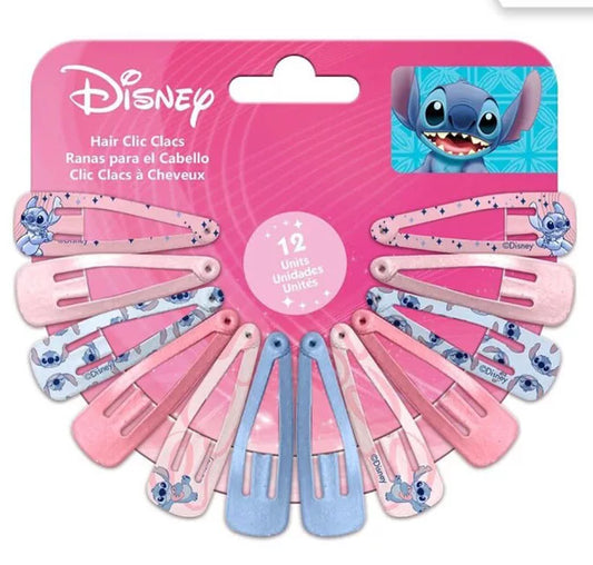 Disney Lilo and Stitch Haarspangen Set von 12 Stück