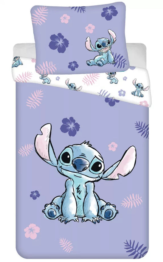 Disney Lilo and Stitch Blooming Bettwäsche 140×200 cm, 70×90 cm 100% baumwolle