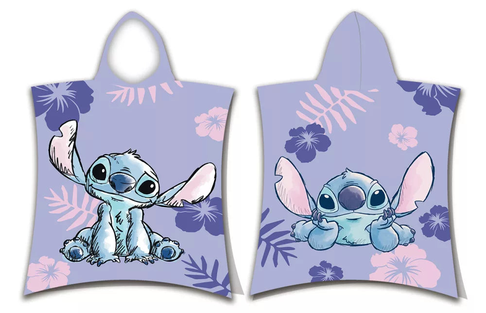 Disney Lilo und Stitch Strandtuch Poncho 50x115cm 100% Baumwolle