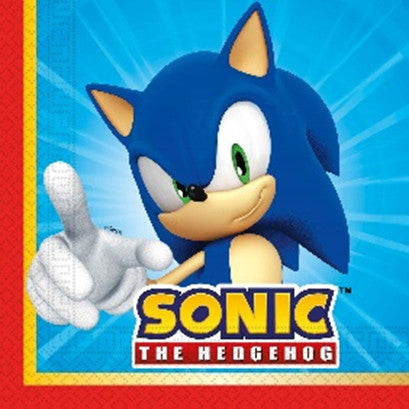 20 Servietten Sonic