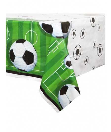 Tischdecke Fussball Grun 137x213cm