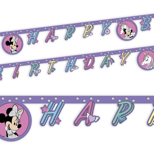 Happy Birthday Minnie Mouse Einhorn