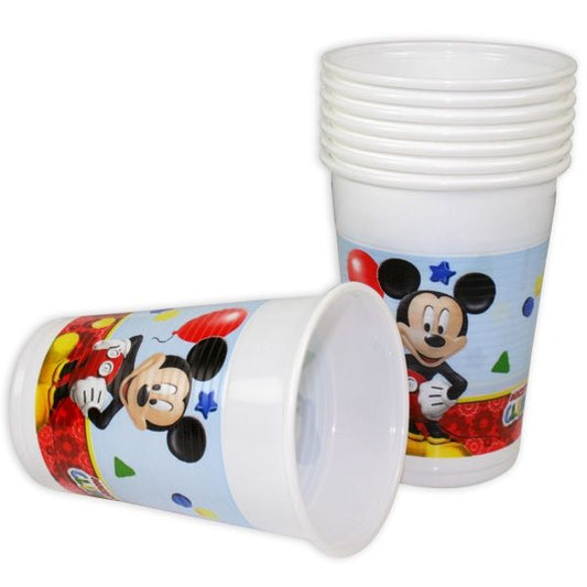 8 becher Mickey Mouse