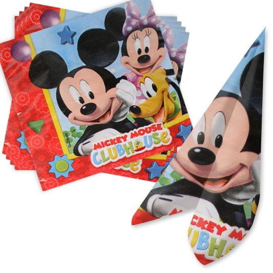 20 servietten Mickey Mouse