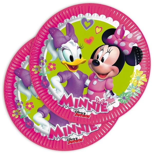 8 teller 18 cm Minnie Mouse