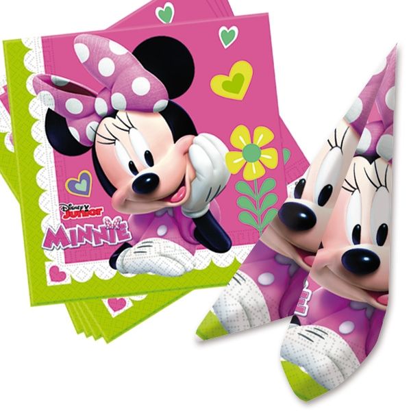 20 servietten Minnie Mouse