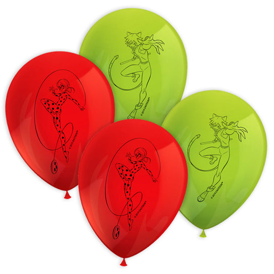 8 luftballon Miraculous Ladybug