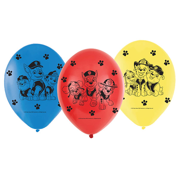 6 luftballon paw patrol