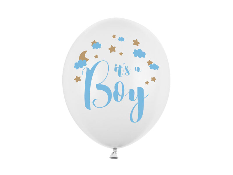 6 luftballon it's a boy