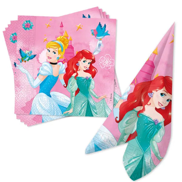 20 servietten Disney Princess