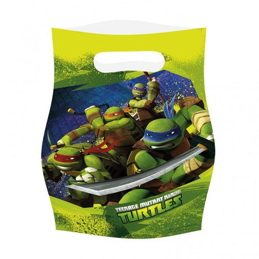6 tuten Ninja Turtles