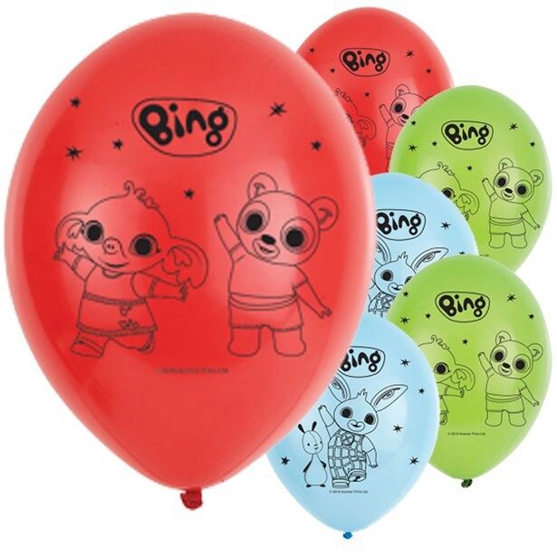 6 luftballon Bing rot