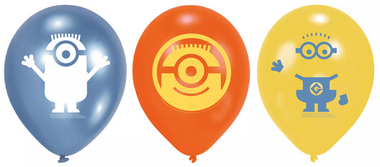 6 luftballon minions