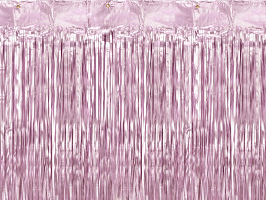 Vorhang, Hell rosa, 90x250cm