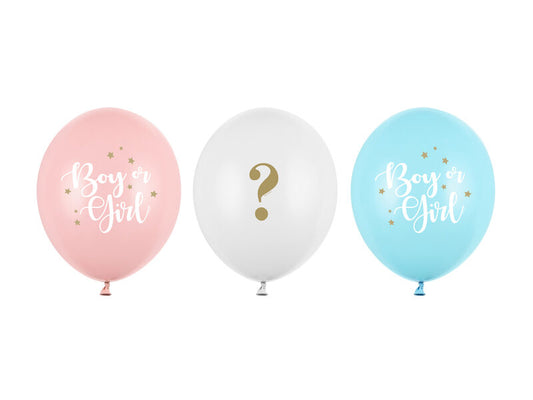 6 luftballon boy or girl