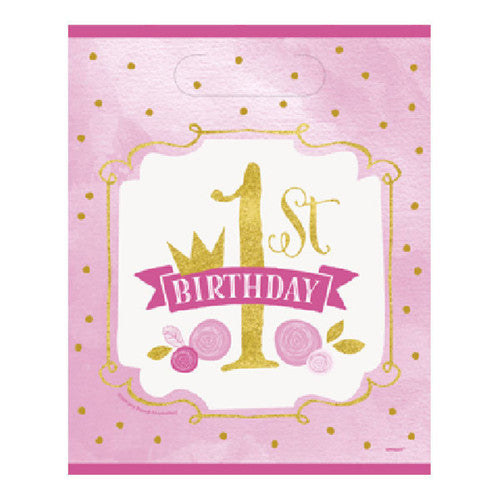 8 tuten 1st birthday rosa udn gold