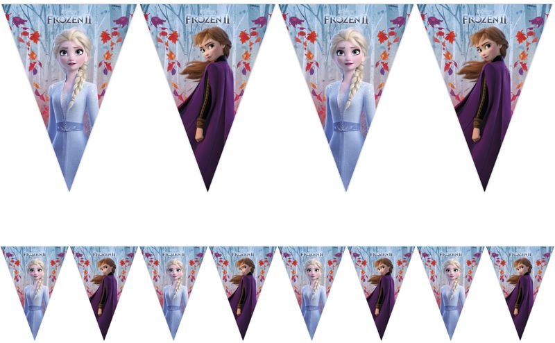 Wimpelgirlande Die eiskönigin Frozen 2