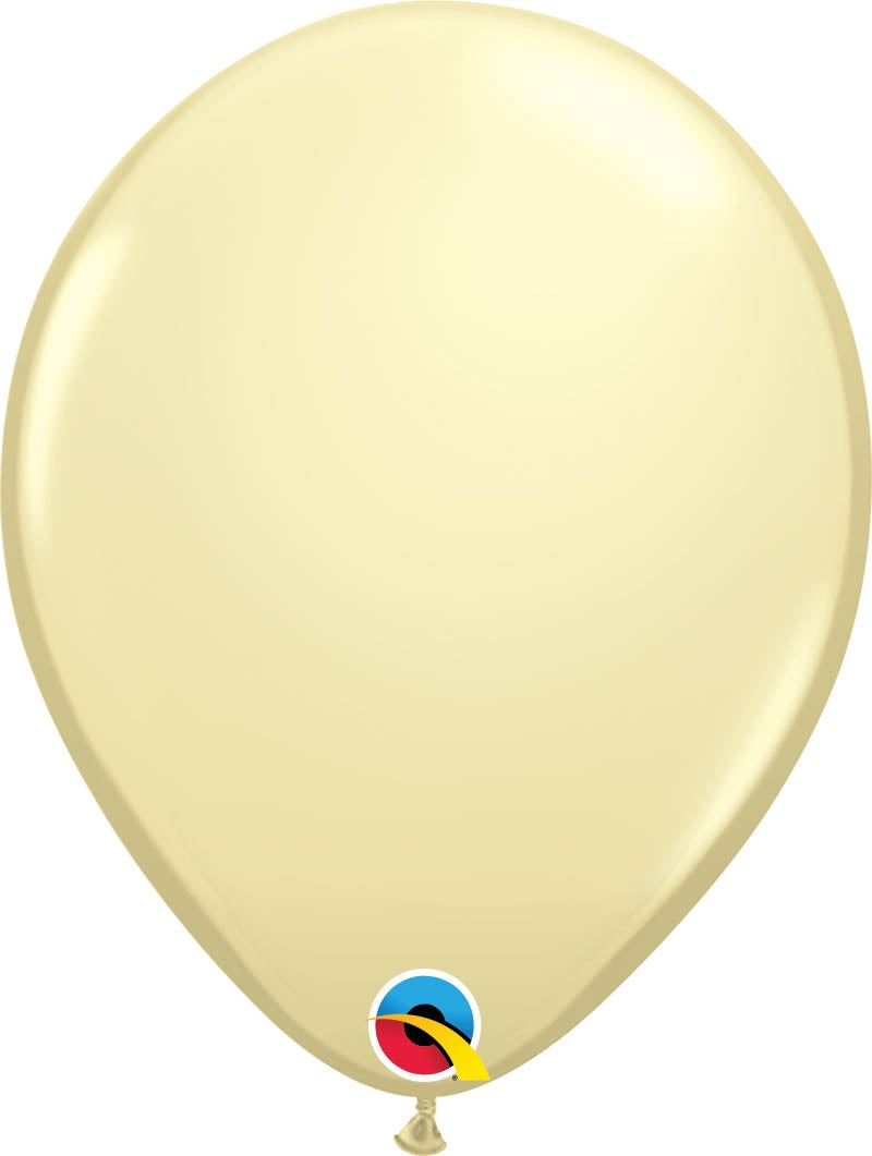 10 Luftballon 30 cm Cream
