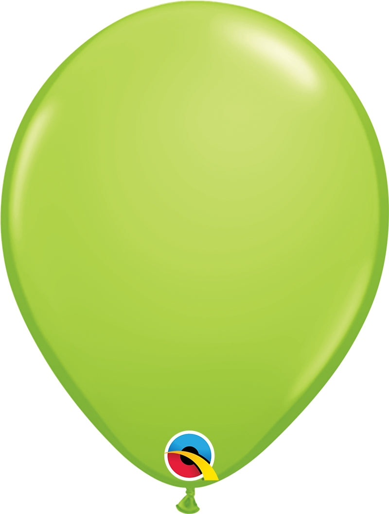 10 Luftballon 30 cm Lime Grün