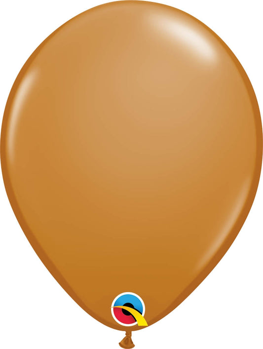 10 Luftballon 30 cm Mokka Braun