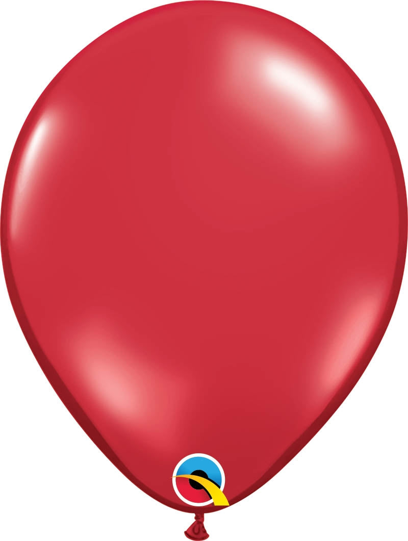 10 Luftballon 30 cm Rot