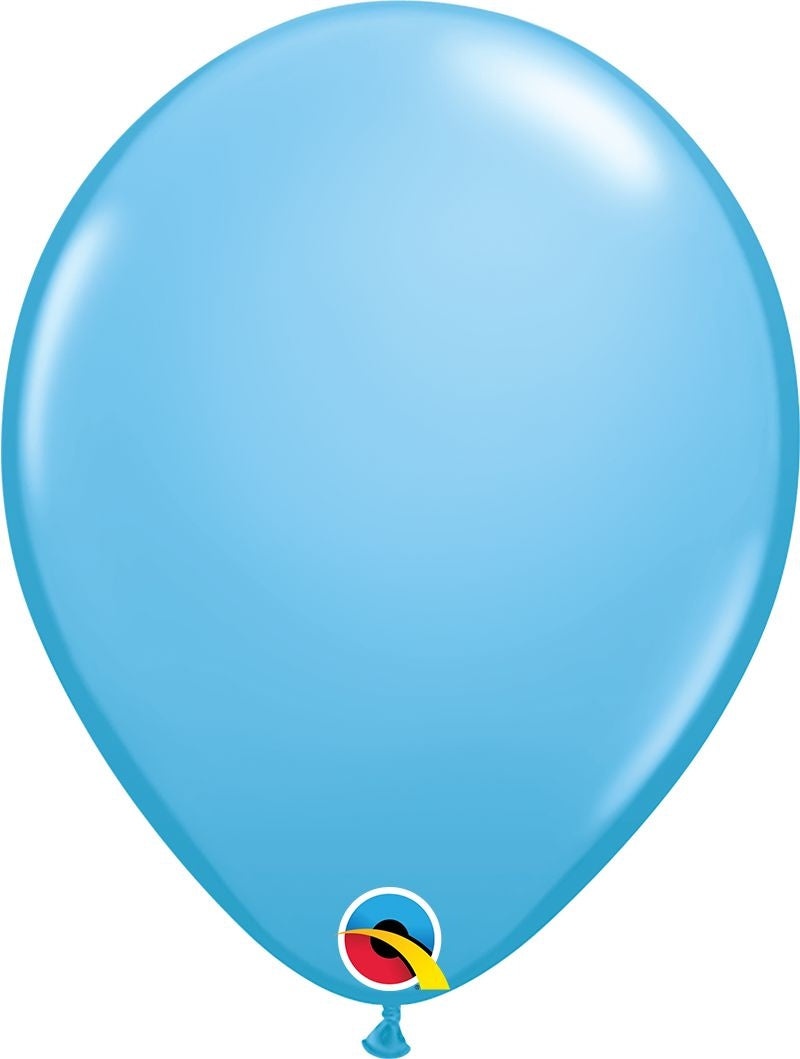 10 Luftballon 30 cm Hellblau